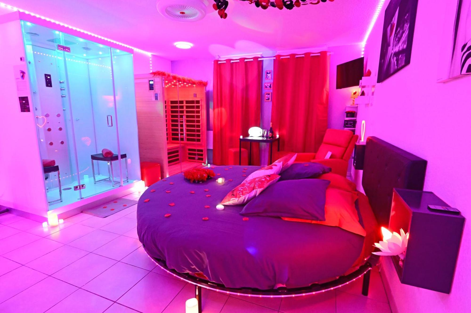 Love Room A Deux Pas De L'Ocean Avec Hammam, Sauna Et Bain A 2 :-) 비스카로세 외부 사진