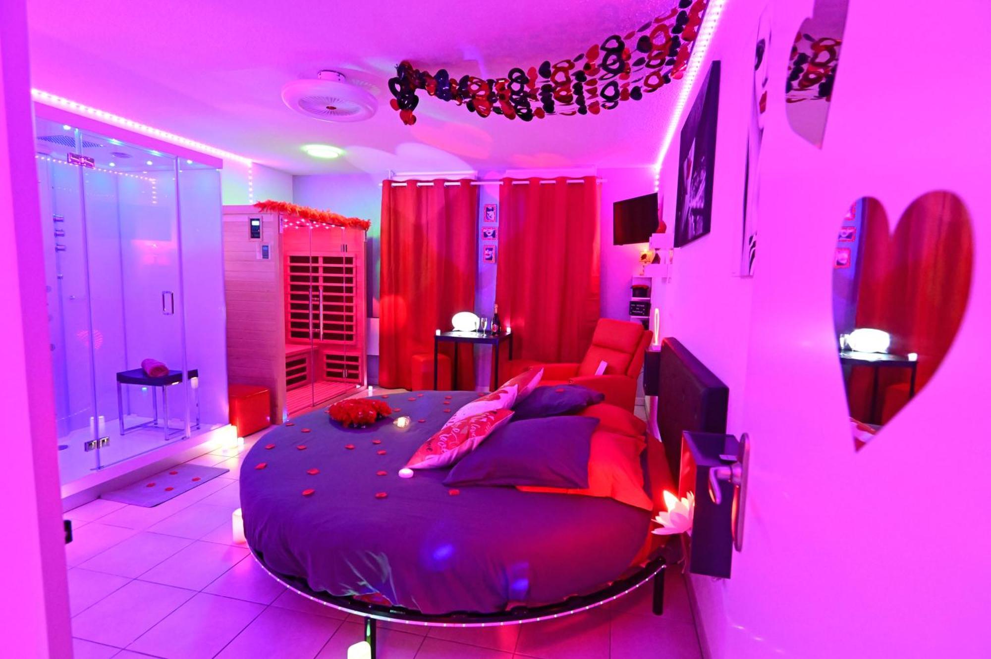 Love Room A Deux Pas De L'Ocean Avec Hammam, Sauna Et Bain A 2 :-) 비스카로세 외부 사진