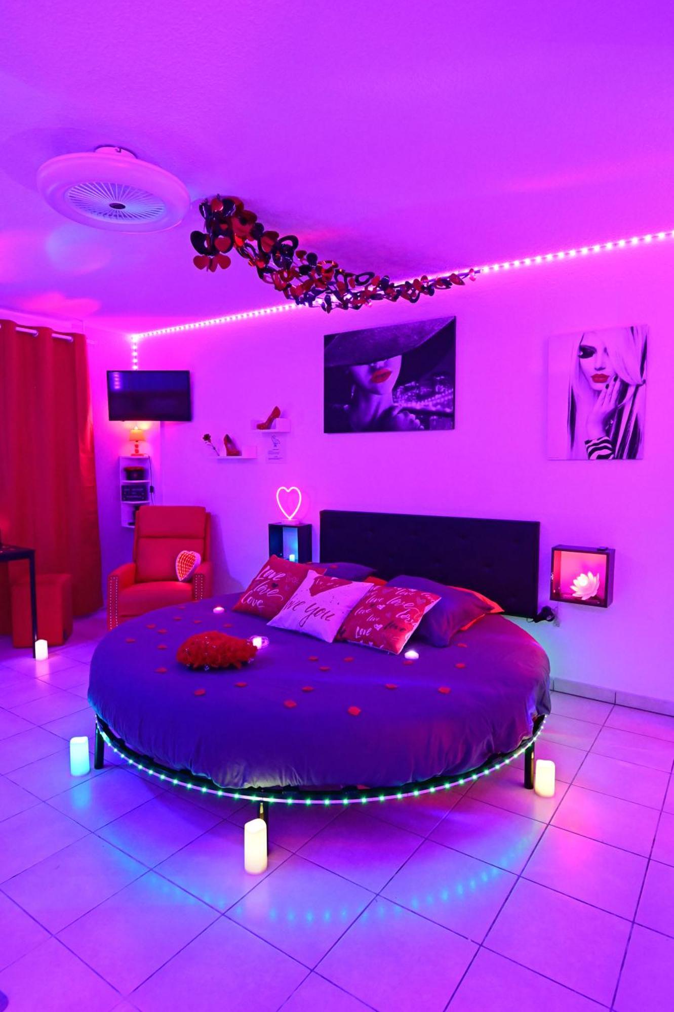 Love Room A Deux Pas De L'Ocean Avec Hammam, Sauna Et Bain A 2 :-) 비스카로세 외부 사진