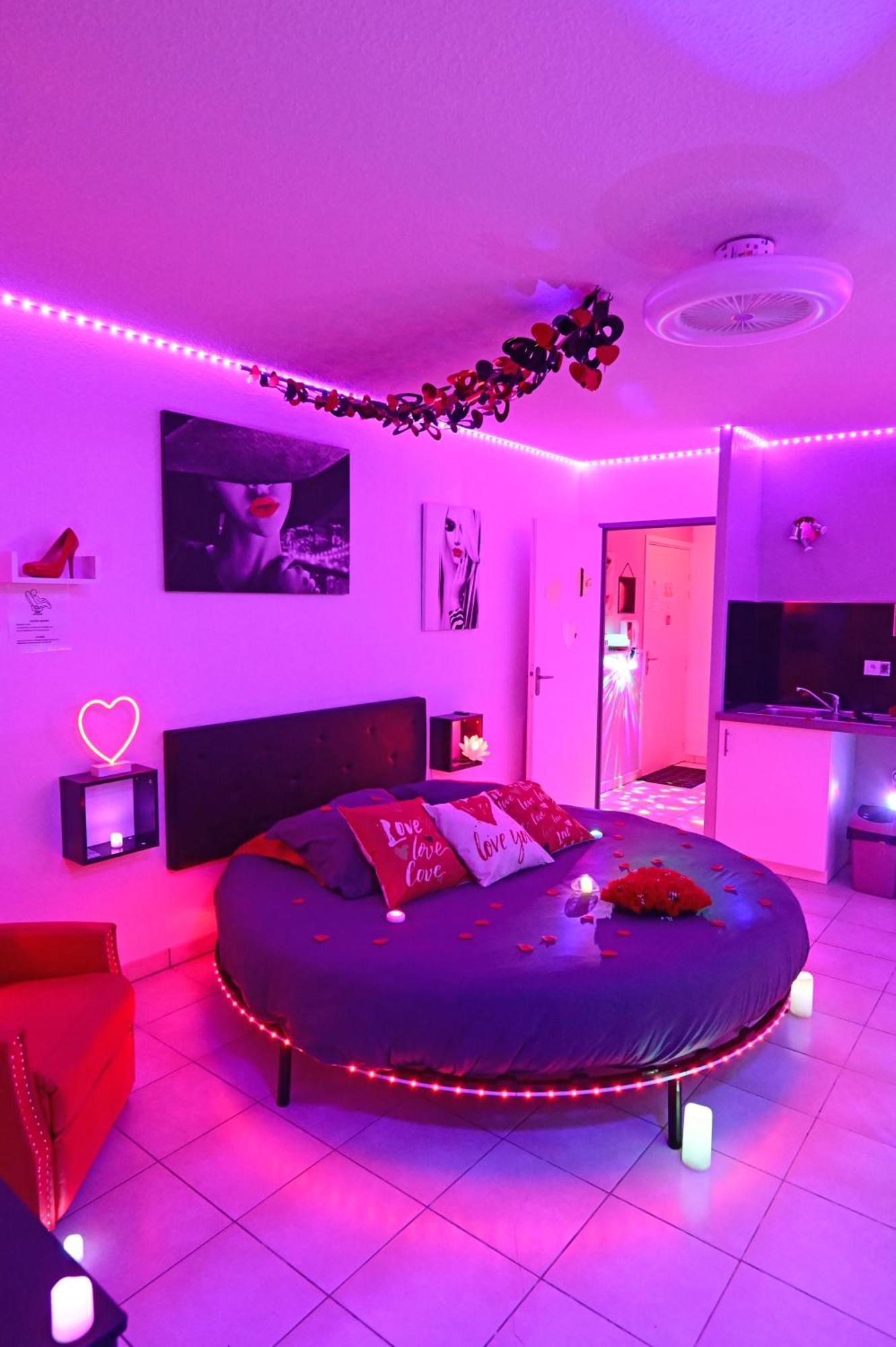 Love Room A Deux Pas De L'Ocean Avec Hammam, Sauna Et Bain A 2 :-) 비스카로세 외부 사진