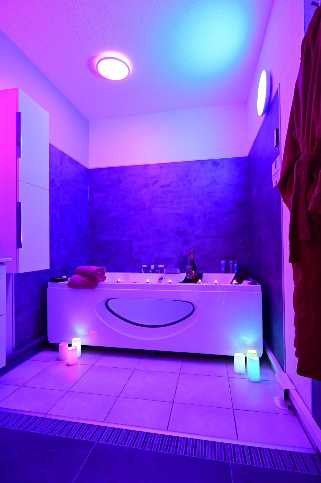 Love Room A Deux Pas De L'Ocean Avec Hammam, Sauna Et Bain A 2 :-) 비스카로세 외부 사진