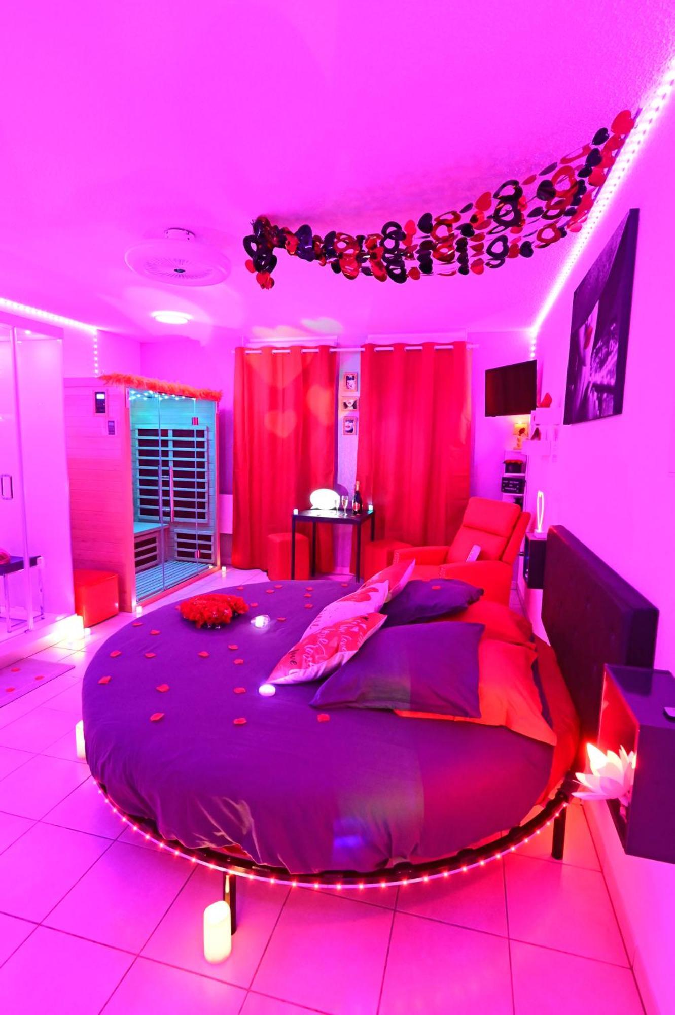 Love Room A Deux Pas De L'Ocean Avec Hammam, Sauna Et Bain A 2 :-) 비스카로세 외부 사진